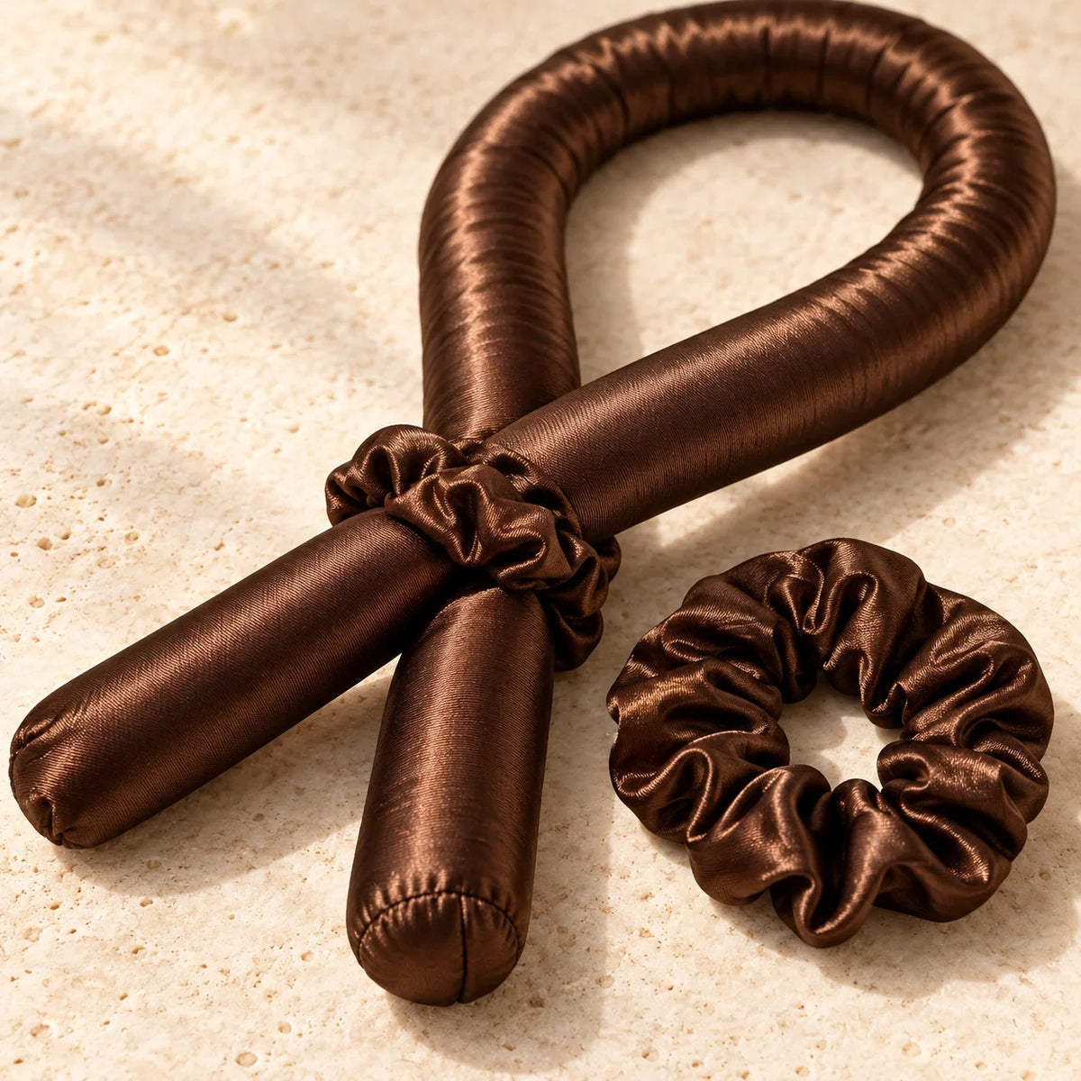 Satin Heatless Curls Overnight Setπ