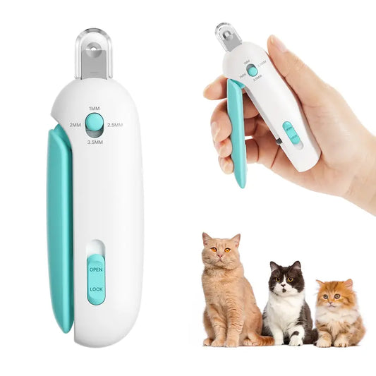 UPSELL-🐱Helloadorn® Cat Nail Clipper with 4 Adjustable Sizes & Built-in Hidden Nail File
