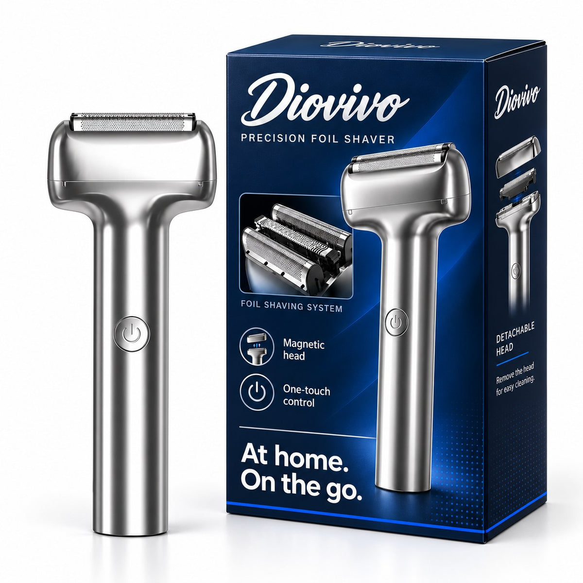 Diovivo® Precision Foil Shaver– A close, clean shave. At home or on the go🍀