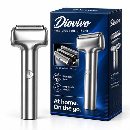 Diovivo® Precision Foil Shaver– A close, clean shave. At home or on the go🍀