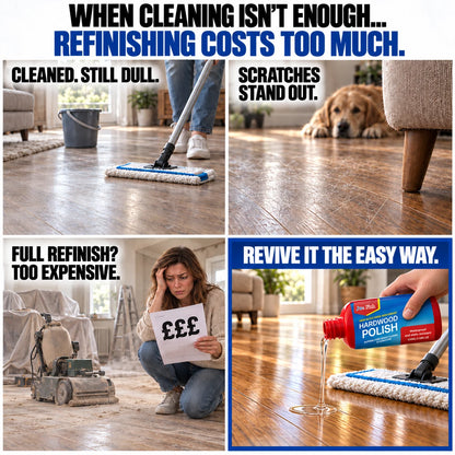 Wood Glow Restorer – Restore Rich Shine to Floors & Furniture