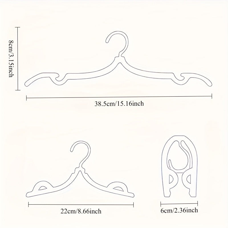 ✈️ Portable Folding Travel Hangers