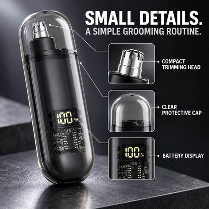 ❤️USB-C Nose Hair Trimmer