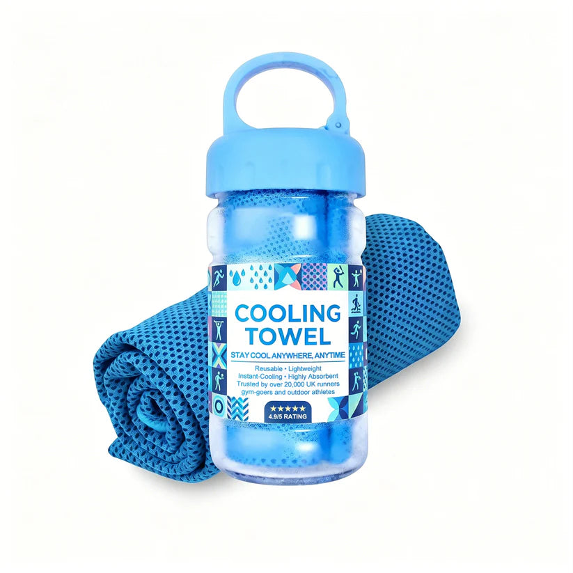 Cold Sweat Towel You Can Use Anywhere, Anytime! Reusable Soft Absorbent Cooling Portable