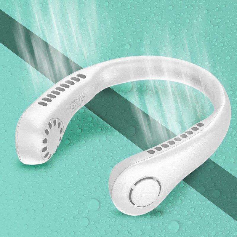 ❄️LAST DAY 75% OFF ✨Portable Neck Fan, Bladeless Wearable Personal Fan, Hands-Free Cooling for Outdoor & Office