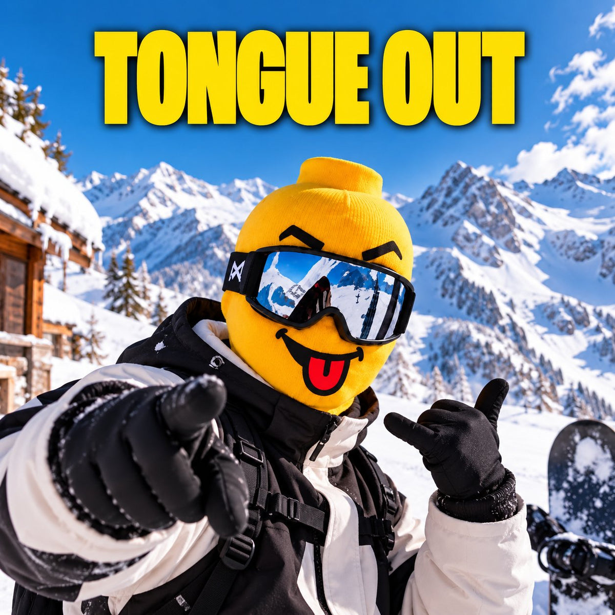 Real-Life Brick Figure Ski Mask – Become a Living Toy Character!