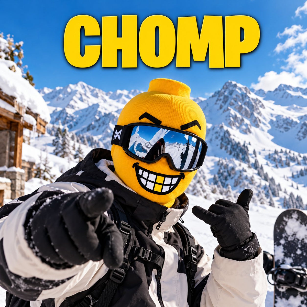 Real-Life Brick Figure Ski Mask – Become a Living Toy Character!
