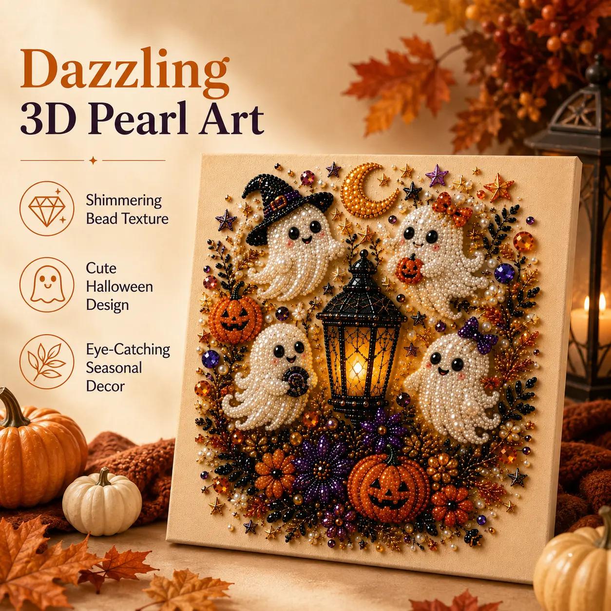 Halloween Diamond Pearl Art Kit