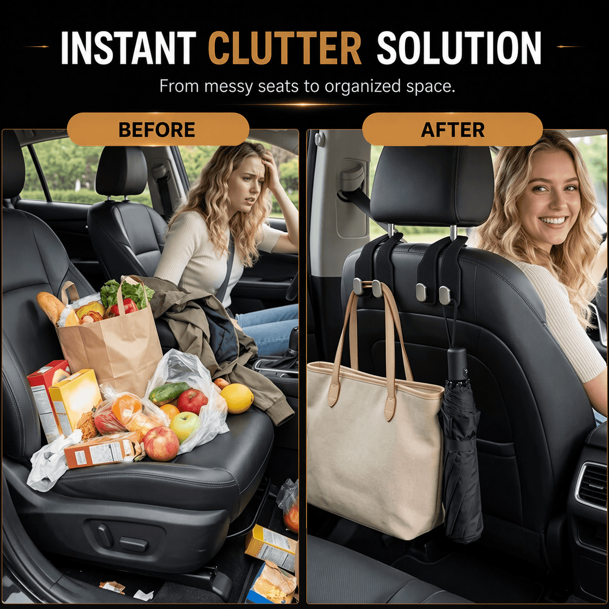 One Hook. Endless Possibilities — Premium Multi-Functional Organizer for Car, Home & Outdoor Adventures