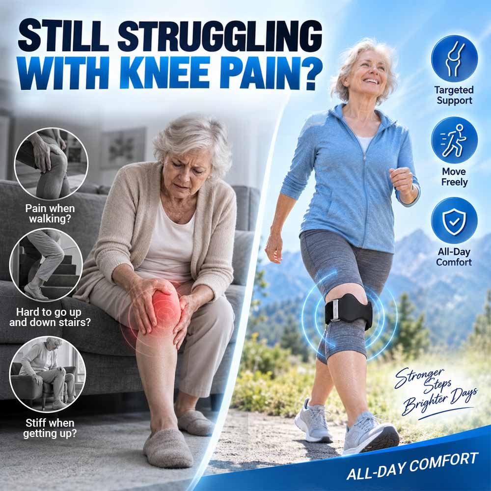 Adjustable Patella Knee Strap — Non-Slip, Breathable Support for Sports
