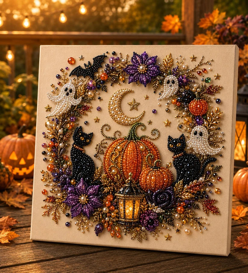Halloween Diamond Pearl Art Kit