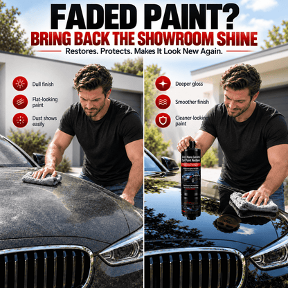 3-in-1 Nano Ceramic Car Paint Restorer – Restore Shine, Maintain Gloss & Help Protect the Finish