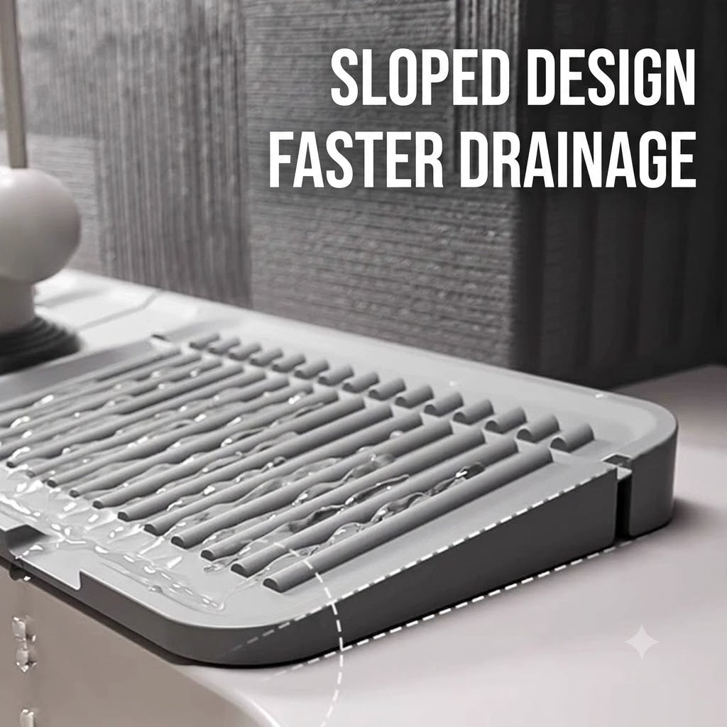🔥 Hot Sale 50% OFF 🔥Minimalist Auto-Draining Silicone Sink Mat
