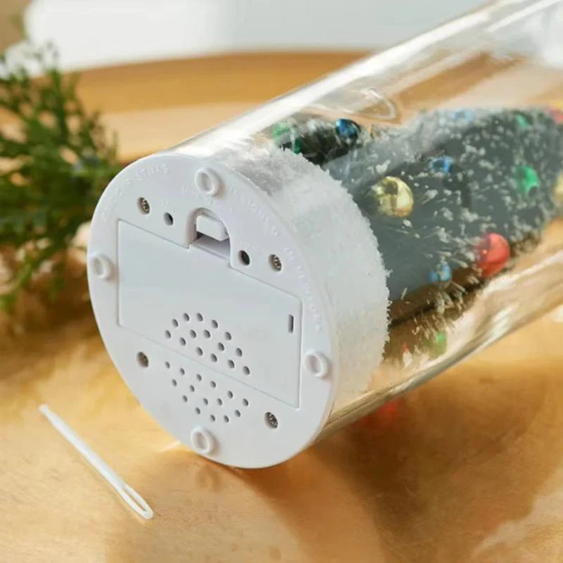 Mr. Christmas 8" Recordable Christmas Tree Message In A Bottle