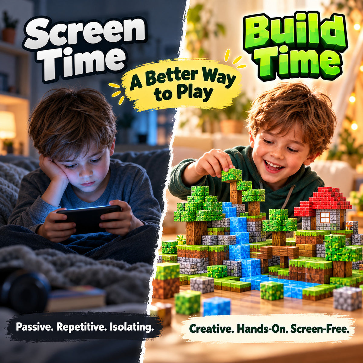 MY World Magnetic Building Blocks – Build Your Own World!