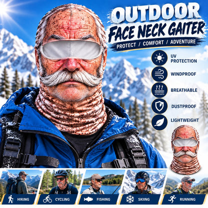 Realistic Face Ski Mask – Funny 3D Balaclava
