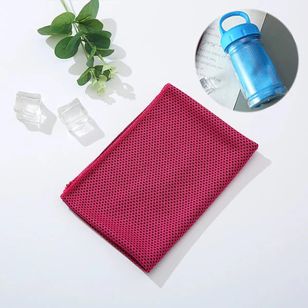 Cold Sweat Towel You Can Use Anywhere, Anytime! Reusable Soft Absorbent Cooling Portable