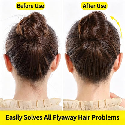 5PCS U-Shape Hair Styling Clips – Stretchable Wavy Design for Easy Bangs & Flyaway Fixing, Creating Buns, Updos & More Hairstyles