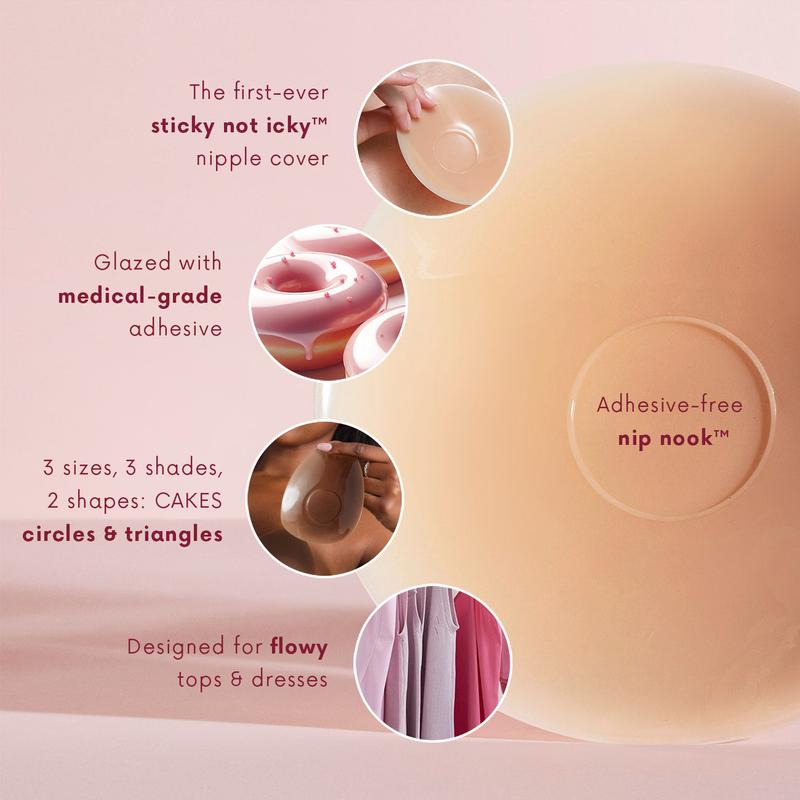 Reusable Invisible Silicone Nipple Covers – Seamless Breast Covers
