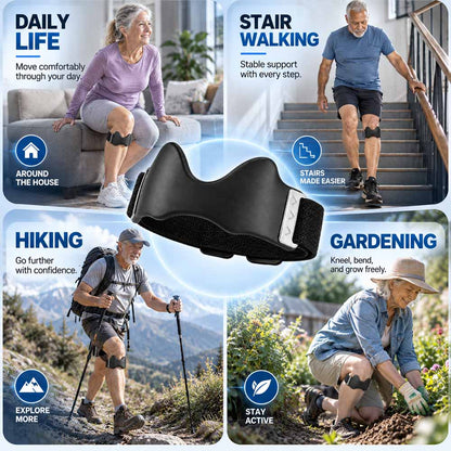 Adjustable Patella Knee Strap — Non-Slip, Breathable Support for Sports
