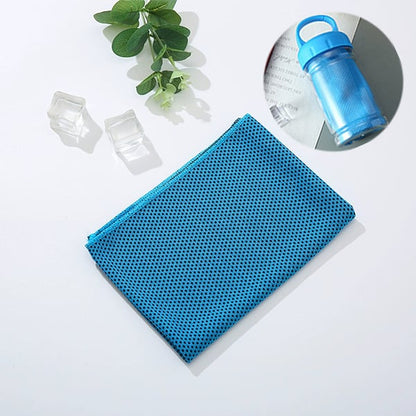 Cold Sweat Towel You Can Use Anywhere, Anytime! Reusable Soft Absorbent Cooling Portable