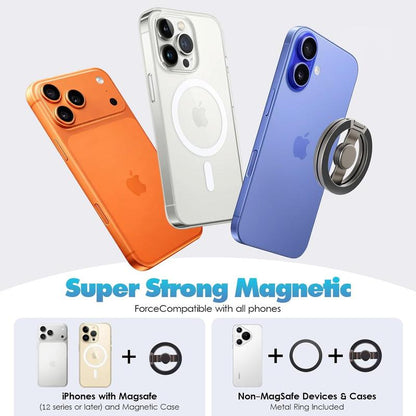 2026 New Magnetic Fidget Phone Stand – 360° Foldable MagSafe Grip, Spinner & Hands-Free Holder