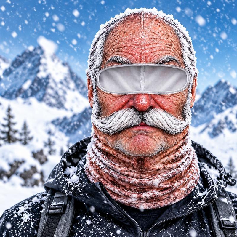 Realistic Face Ski Mask – Funny 3D Balaclava