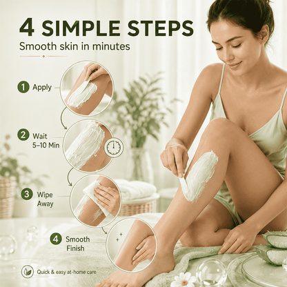 Gentle & Effective Hair Removal Cream – Smooth Skin Without Irritation