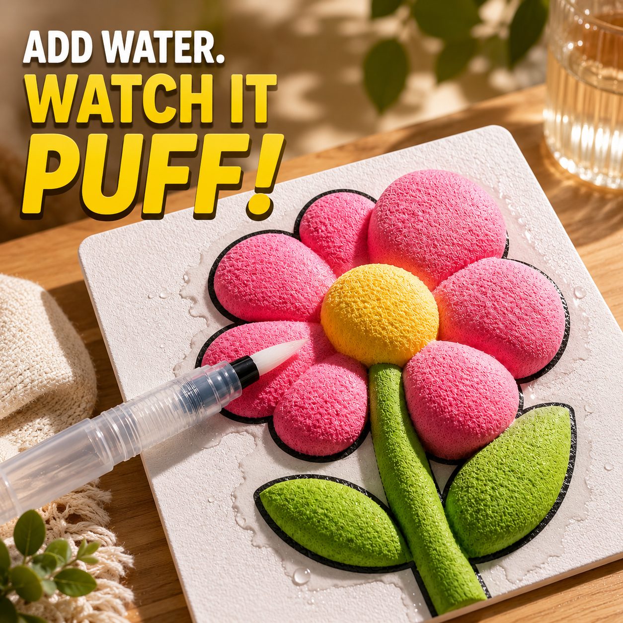 IEY® 3D Puffy Texture Paper🐳