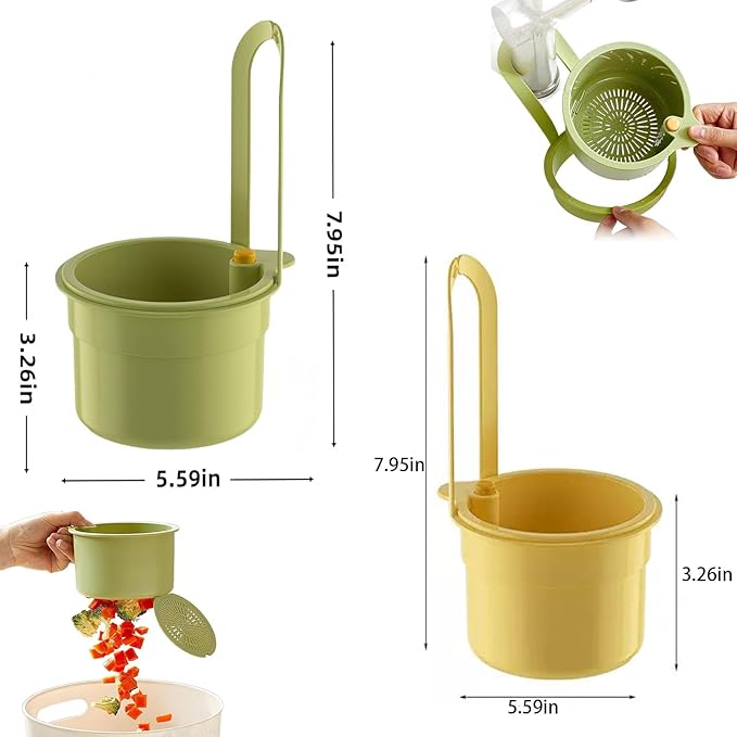 🔥 Hot Sale 75% OFF 🔥Multifunctional hanging sink drain basket