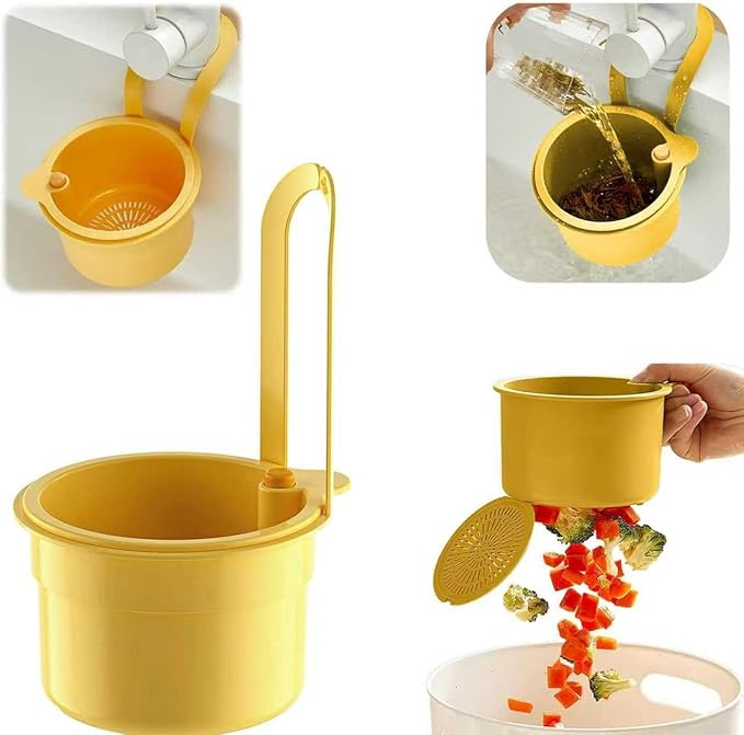 🔥 Hot Sale 75% OFF 🔥Multifunctional hanging sink drain basket