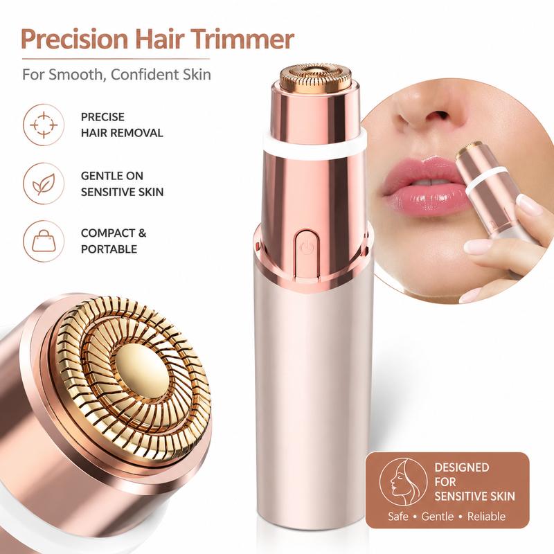 2-in-1 Women's Facial & Eyebrow Hair Trimmer