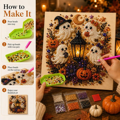 Halloween Diamond Pearl Art Kit