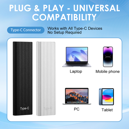 🏆Flash Sale⚡ 50K+ SOLD! Almost Gone-🔥16TB Large-Capacity Type-C Portable Mini SSD🍇