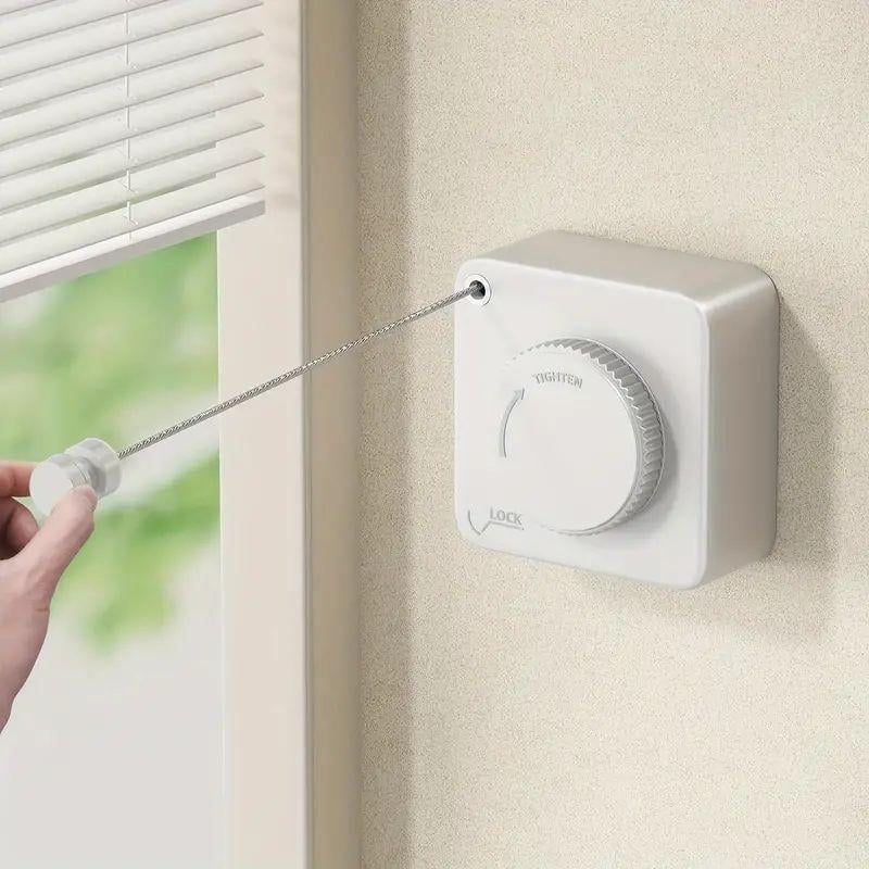 Heavy-Duty Retractable Clothes Line