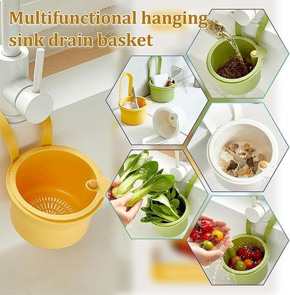 🔥 Hot Sale 75% OFF 🔥Multifunctional hanging sink drain basket