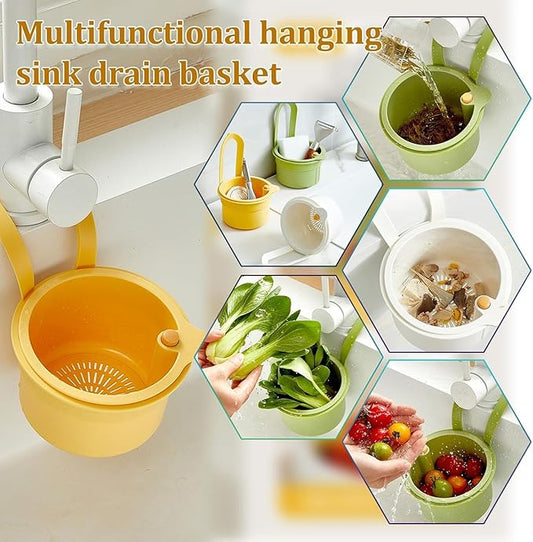 🔥 Hot Sale 75% OFF 🔥Multifunctional hanging sink drain basket