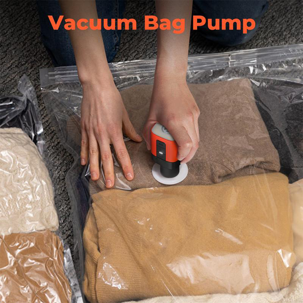 Tiny but Mighty 3-in-1 Air Pump — Inflate, Deflate & Light Anywhere