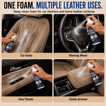 Erase Years of Dirt in Seconds — Powerful Deep-Clean Foam for Your Entire Car Interior