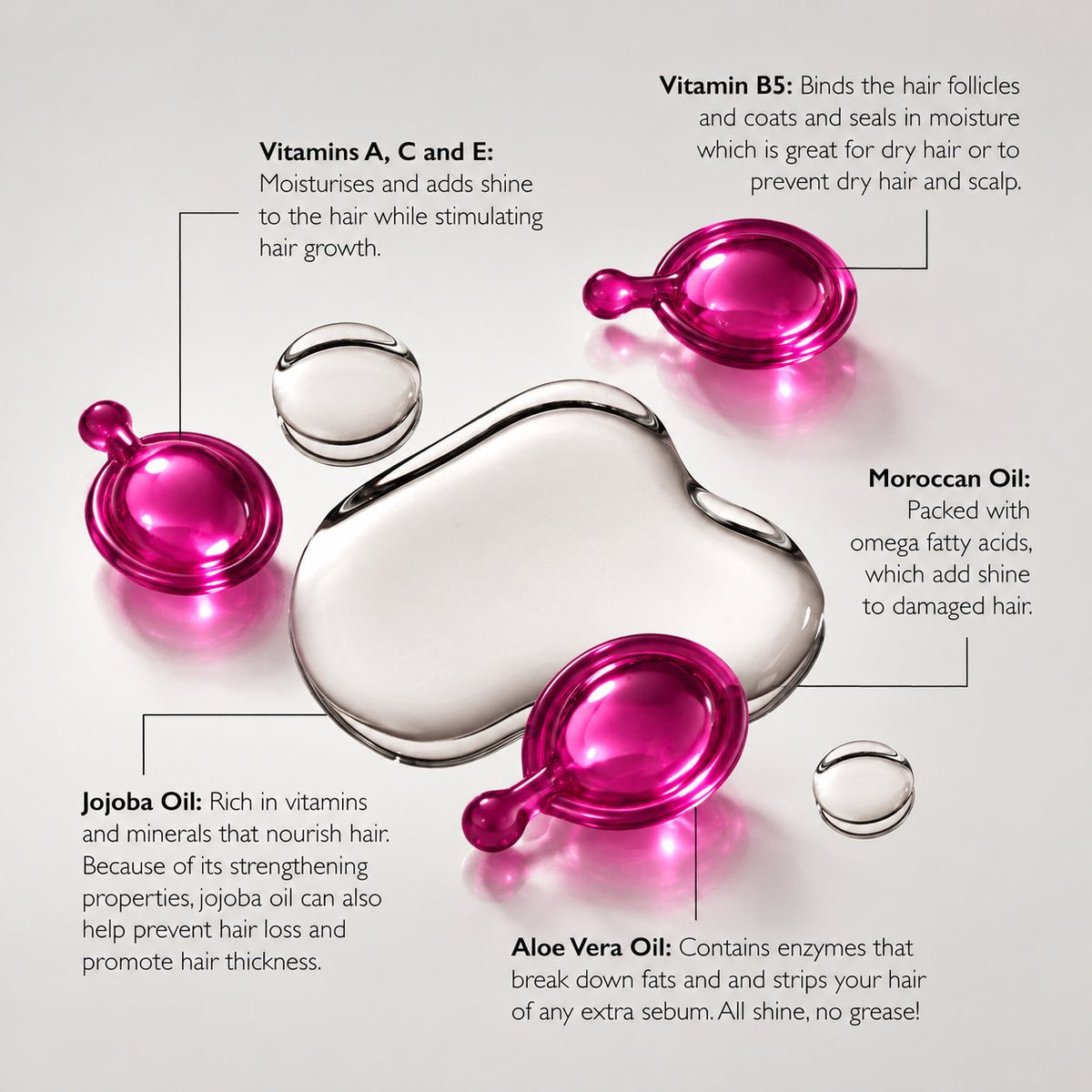 HOUMAI Hair Oil Capsules