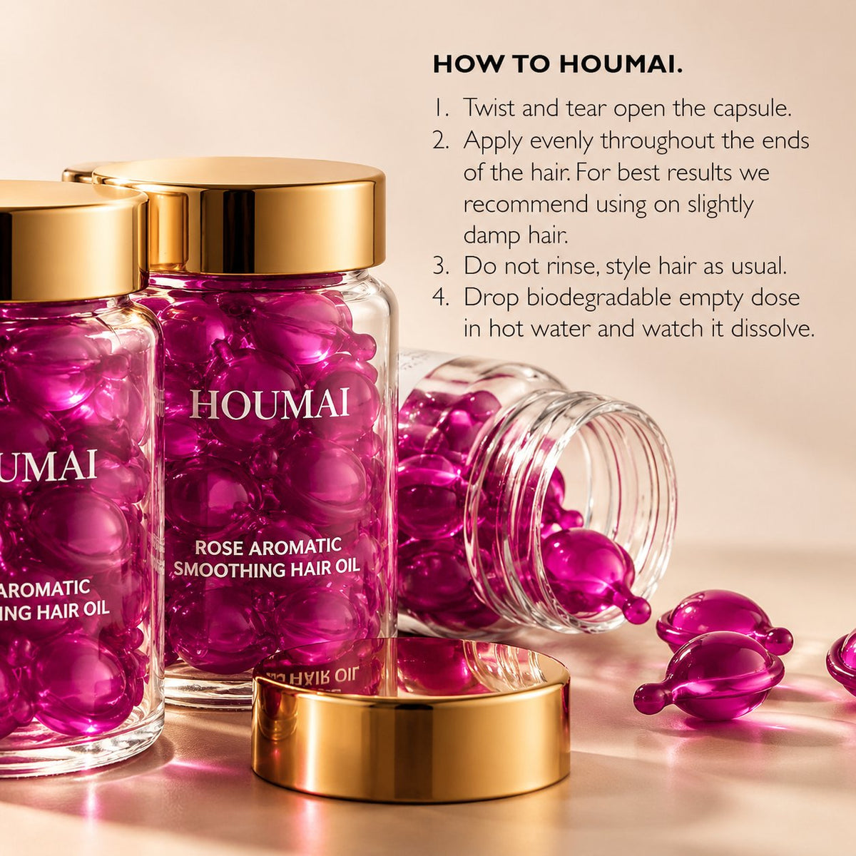 HOUMAI Hair Oil Capsules