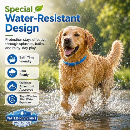Natural Essential Oil Flea & Tick Collar for Pets