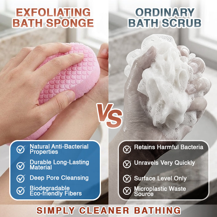 🔥💞LAST DAY 75% OFF ✨Magic Exfoliating Bath Sponge