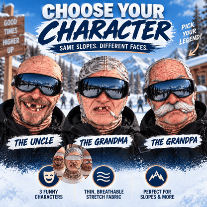 Realistic Face Ski Mask – Funny 3D Balaclava