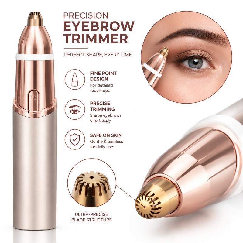 2-in-1 Women's Facial & Eyebrow Hair Trimmer