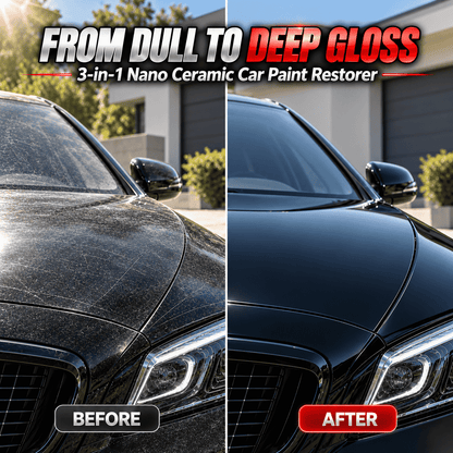 3-in-1 Nano Ceramic Car Paint Restorer – Restore Shine, Maintain Gloss & Help Protect the Finish