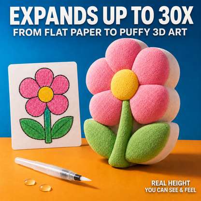 IEY® 3D Puffy Texture Paper🐳