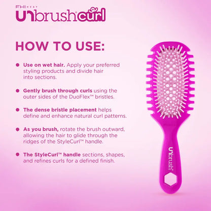 Helloadorn® Curl Hair Brush by FHI HEAT