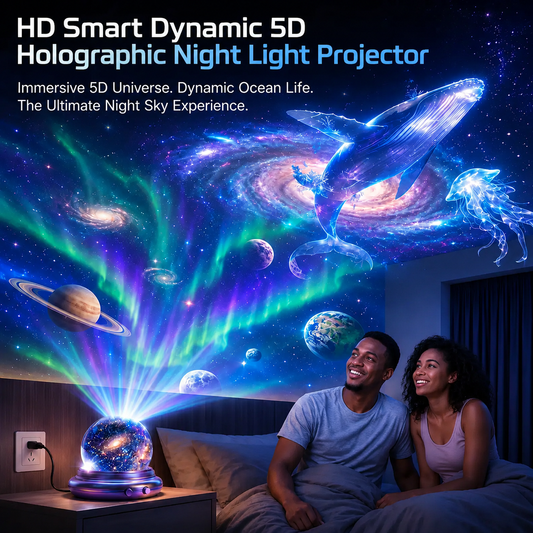 🔮Night Light Projector - Smart Holographic Star Projector🍀