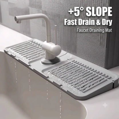 🔥 Hot Sale 50% OFF 🔥Minimalist Auto-Draining Silicone Sink Mat